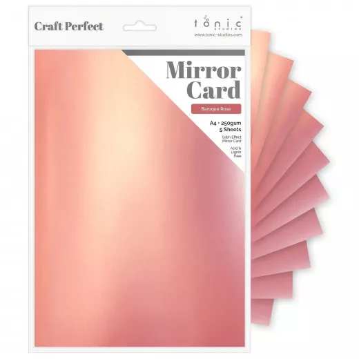 Tonic Mirror Card Satin - Baroque Rose