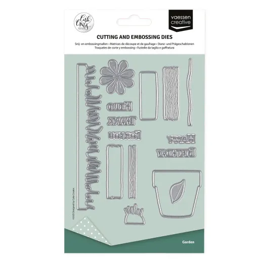 Vaessen Creative Stanzschablone - Garden
