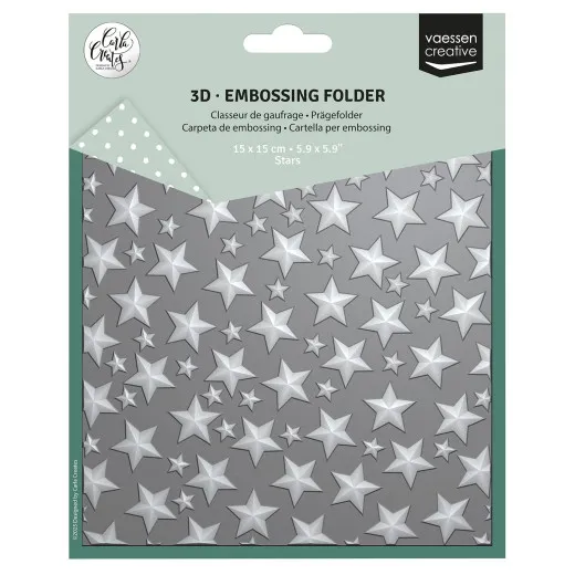 Vaessen Creative - Embossing Folder - Sterne