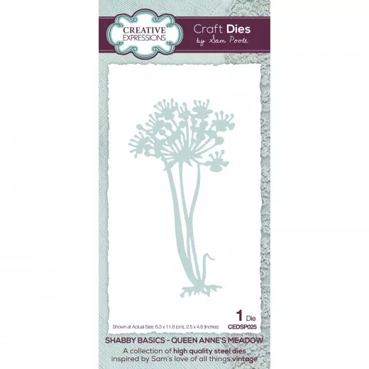 Craft Dies - Shabby Basics - Queen Annes Meadow