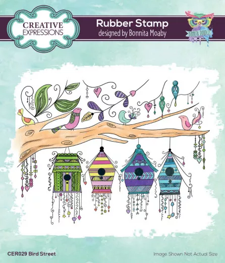 Rubber Stamps - Bird Street