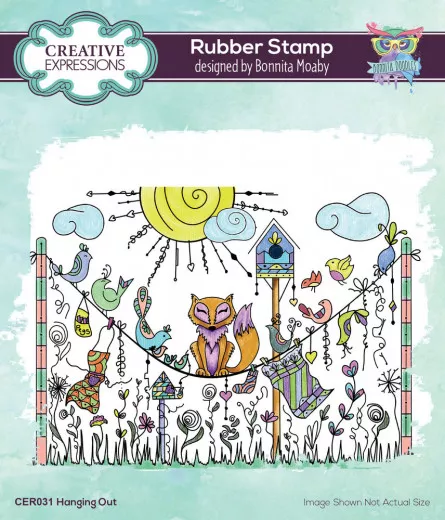 Rubber Stamps - Hanging Out