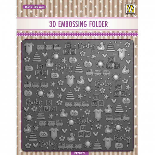 Embossing Folder - Babythings