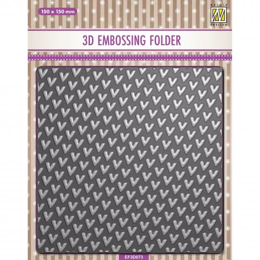 Embossing Folder - Hearts