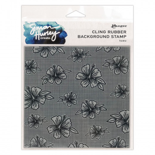 Simon Hurley Cling Stamps - Luau