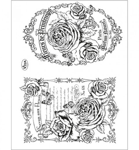 Clear Stamps - Fleurs de Printemps