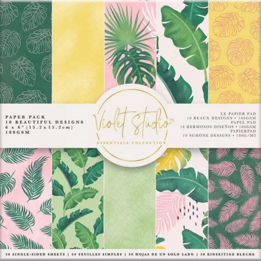 Violet Studio Tropical 6x6 Paper Pad