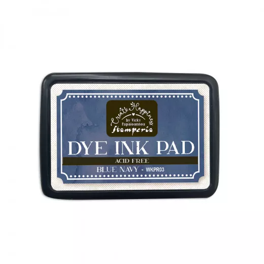 Stamperia Create Happiness Dye Ink Pad - Blue Navy