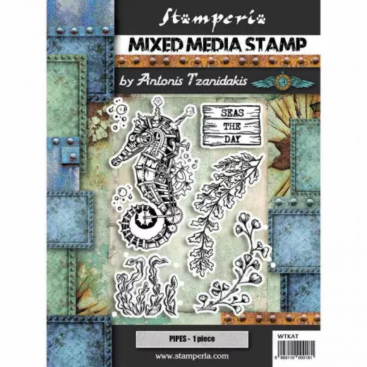 Cling Stamps - Sea World Seahorse