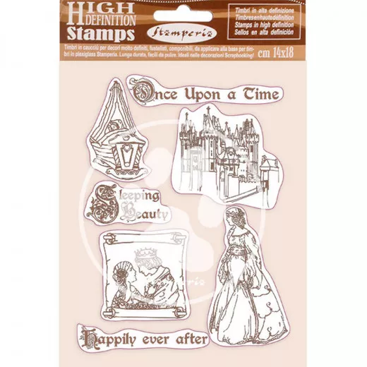 Cling Stamps - Sleeping Beauty Once Upon a Time