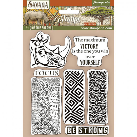 Cling Stamps - Savana Grafiti