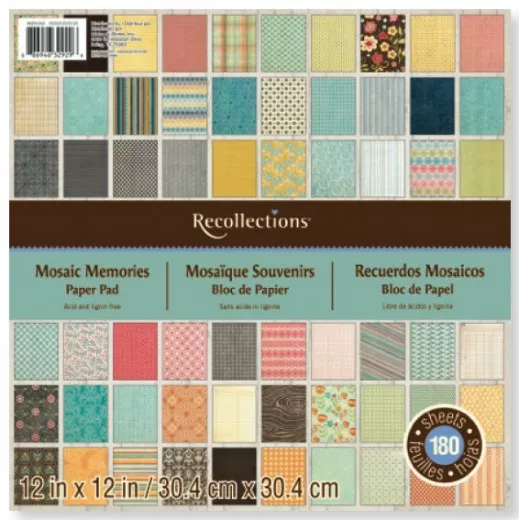 Designer Paper Pad - Mosaic Memories