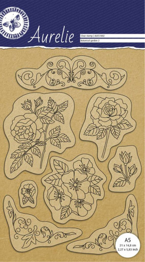 Clear Stamps - Aurelie Botanical Garden 2