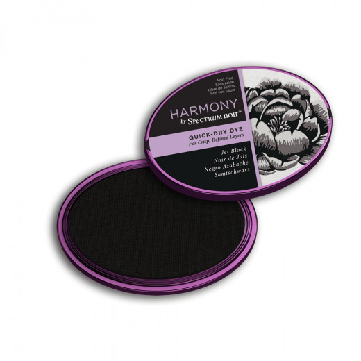 Harmony Quick Dry Ink Pad - Jet Black