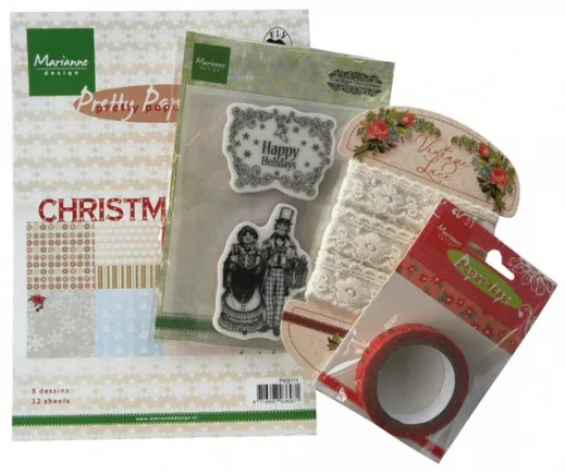 Marianne Design Sortiment Set - Happy Holidays