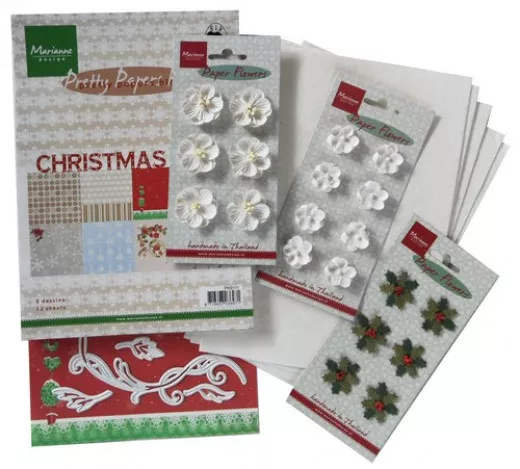 Marianne Design Sortiment Set - Floral white