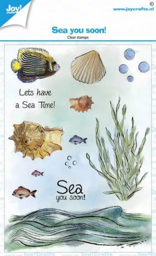 Joy Crafts Clear Stamps - Sea you soon Meer