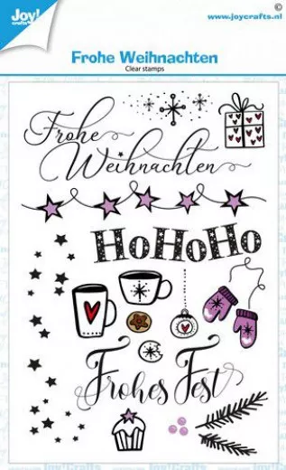 Clear Stamps - Weihnachtstext Billes (D)