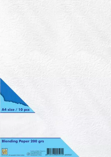 Nellie Snellen Blending-Mischpapier weiß