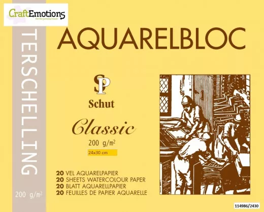 Aquarellblock Terschelling Classic