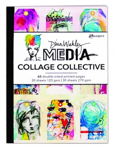 Dina Wakley Media Mixed Media Collage Collective