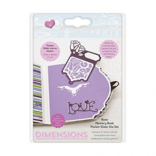 Tonic Studios Die -  Dimensions Rose Slider Die Set