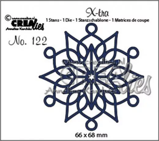 CREAlies X-tra - Nr. 122 - Schneeflocke A