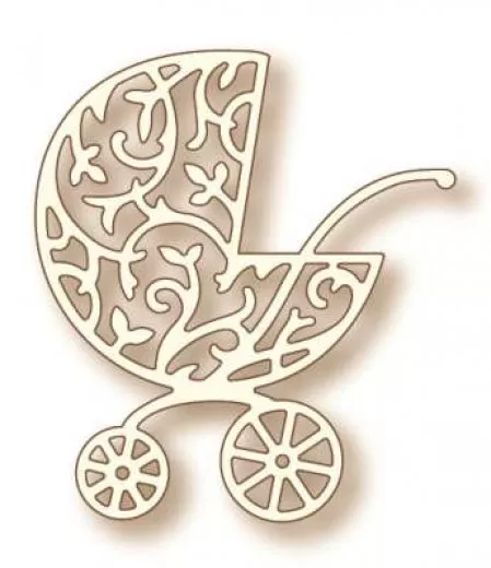 Specialty Die - Ornate Pram