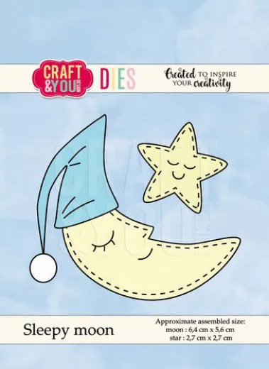 Craft and You Cutting Die - Mond und Stern