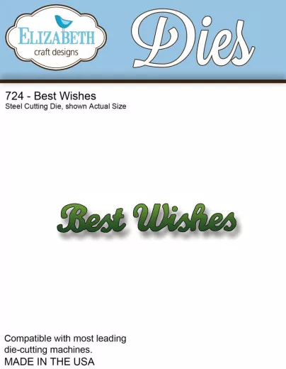 Metal Cutting Die - Best Wishes