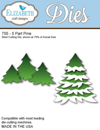 Metal Cutting Die - 5 Part Pine