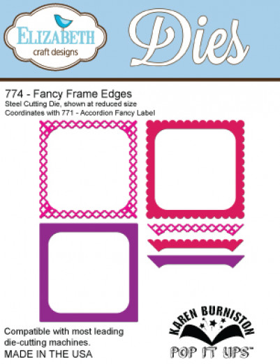 Metal Cutting Die - Fancy frame edges