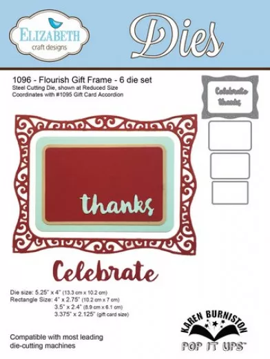 Metal Cutting Die - Flourish Gift Frame