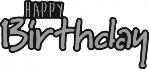 Craftables - Happy BIRTHDAY (EN)