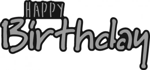 Craftables - Happy BIRTHDAY (EN)