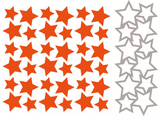 Embossing Folder + Die - Stars