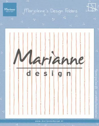 Embossing Folder - Marjoleines Stripes