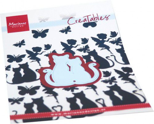 Creatables - Silhouette Katzen verliebt