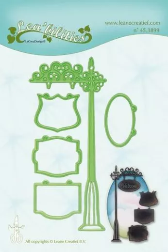 Lea bilitie Präge- Schneideschblone - Aushängeschild