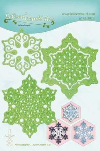 Lea bilitie Präge- + Schneideschblone - Ornament Krystal