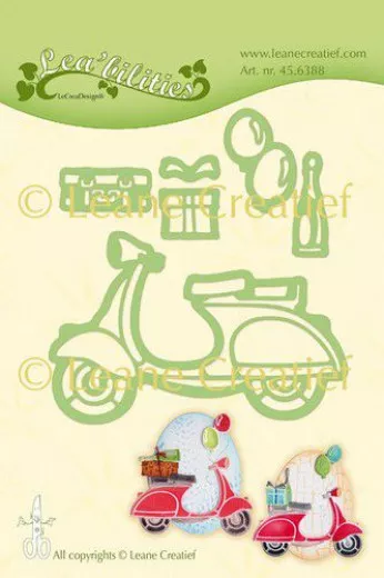 Lea bilitie Präge- + Schneideschablone - Scooter