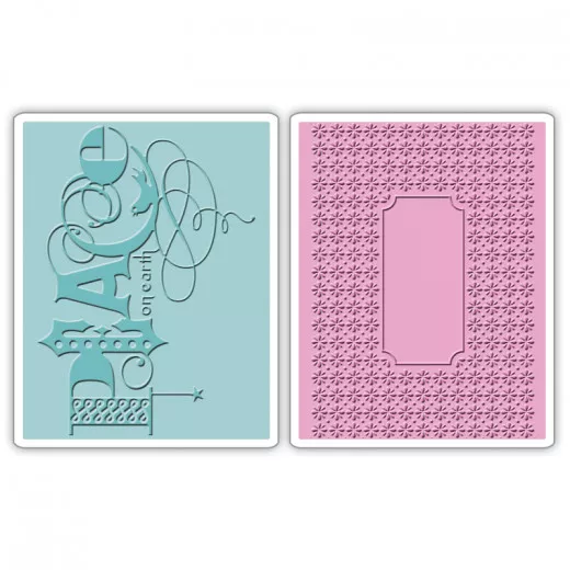 Embossing Folder - Peace Set