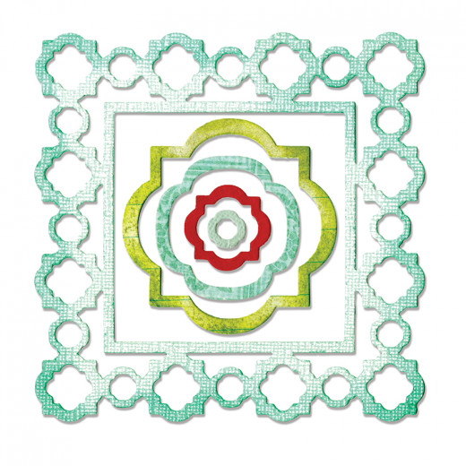 Thinlits Die Set - Frames, Ornate Moroccan