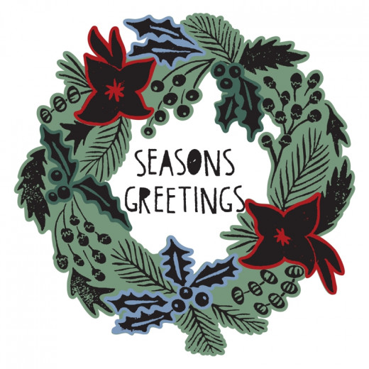 Framelits Set w/Stamps - Seasons Greetings