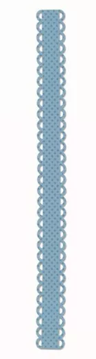 Decorative Strip Die - Loopy Scallops