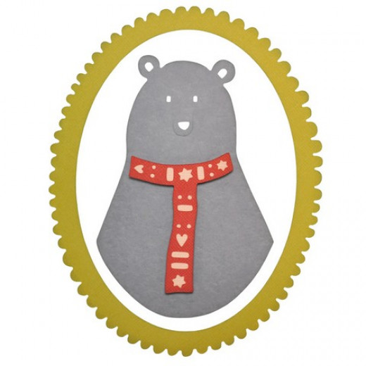 Thinlits Die - Loving Bear