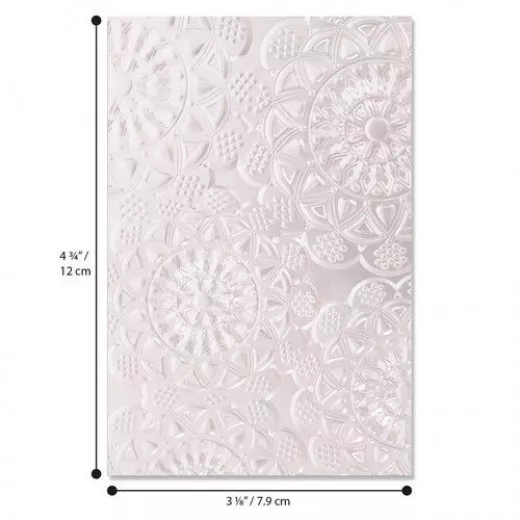 3D Embossing Folder - Doily