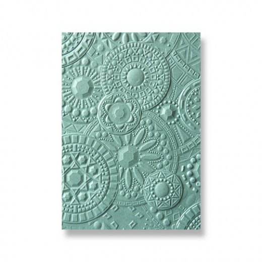 3D Embossing Folder - Mosaic Gems