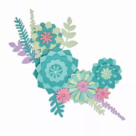 Thinlits Die Set - Succulent Wreath