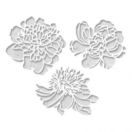 Thinlits Die Set by Tim Holtz - Cutout Blossoms